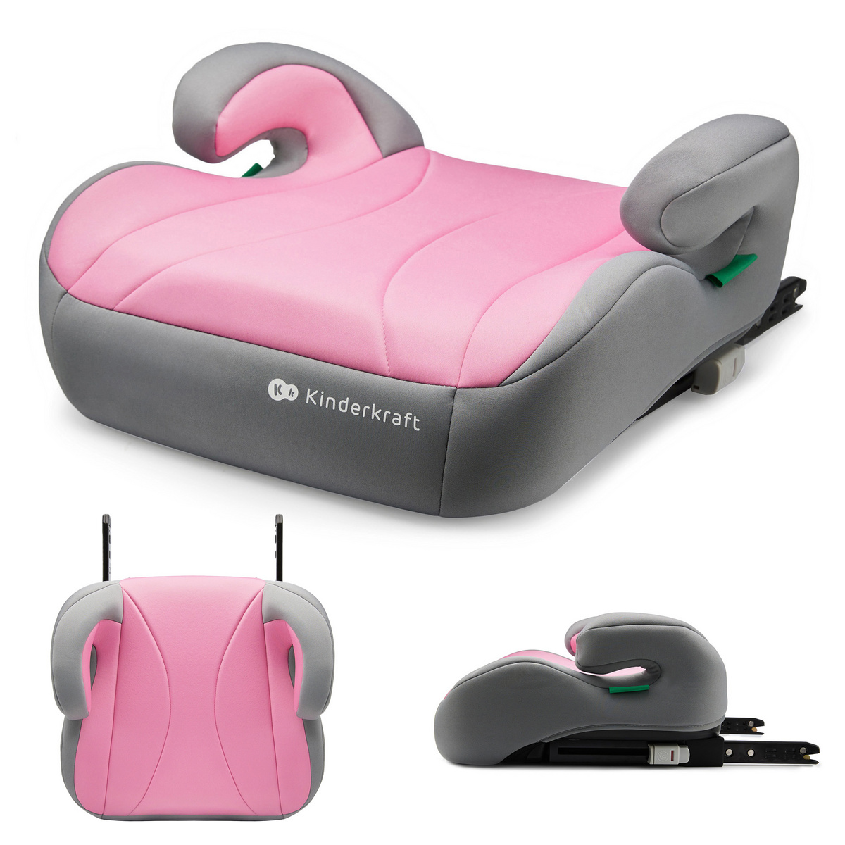Kinderkraft Podstawka samochodowa I-BOOST I-Size różowy