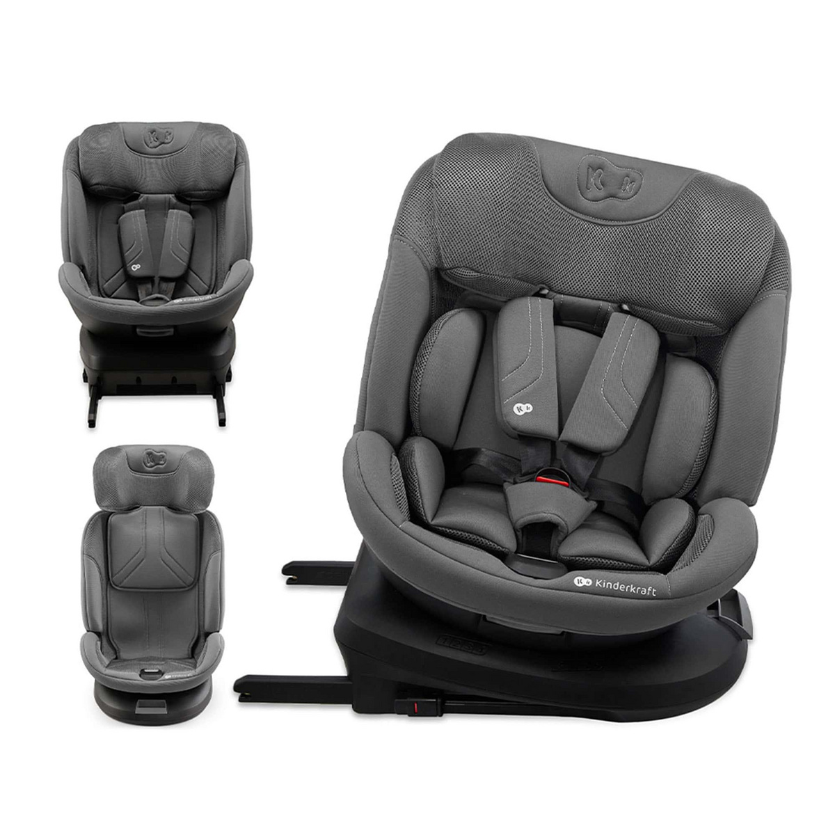 Kinderkraft Fotelik samochodowy XPEDITION 3 i-Size szary