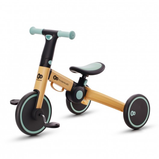 Kinderkraft rowerek trójkołowy 4TRIKE żółty