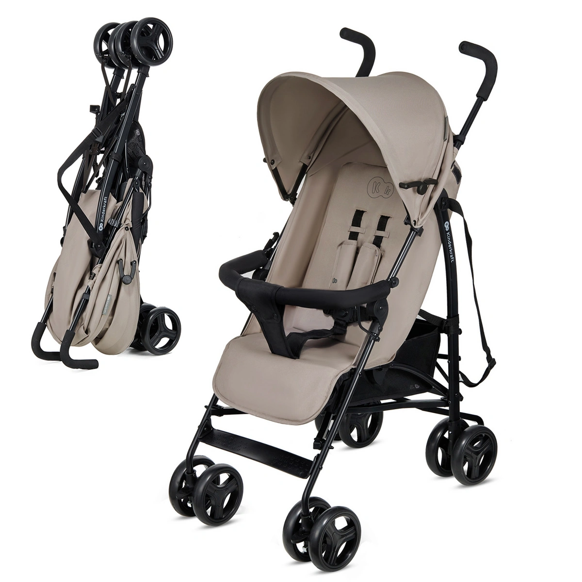 Kinderkraft wózek spacerowy TIK beżowy
